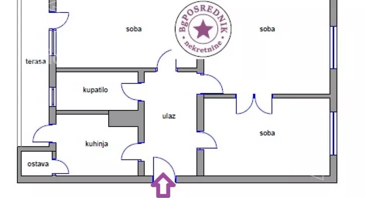 Trosoban stan | 4zida