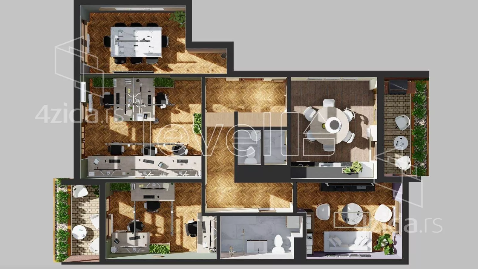 Četvorosoban stan | 4zida