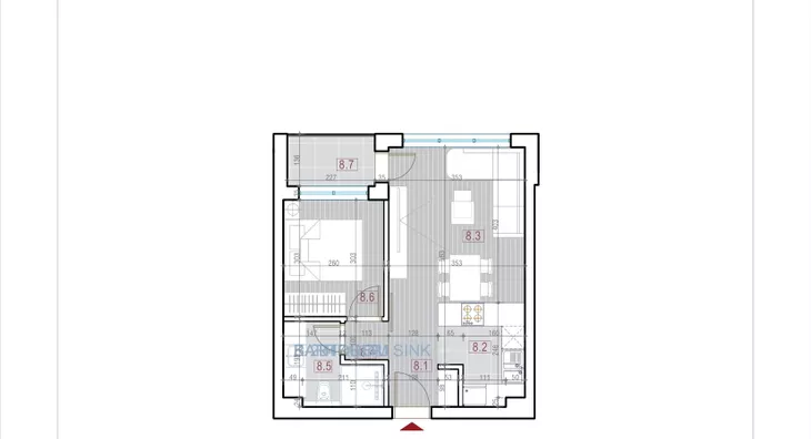 Jednoiposoban stan | 4zida