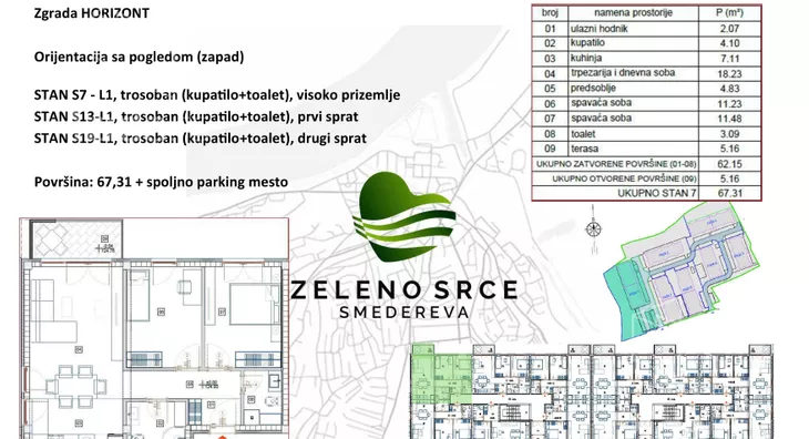 Trosoban stan | 4zida