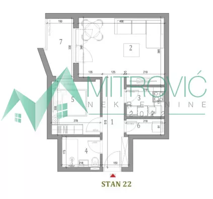 Dvosoban stan | 4zida