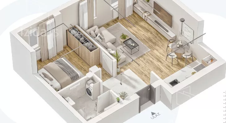 Dvosoban stan | 4zida