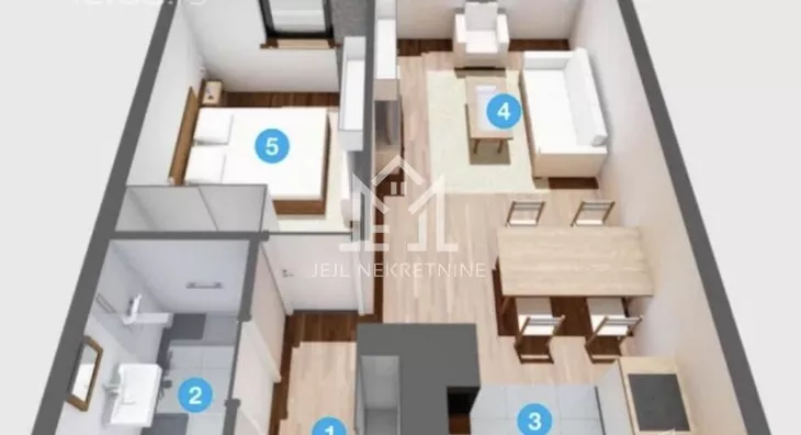 Dvosoban stan | 4zida