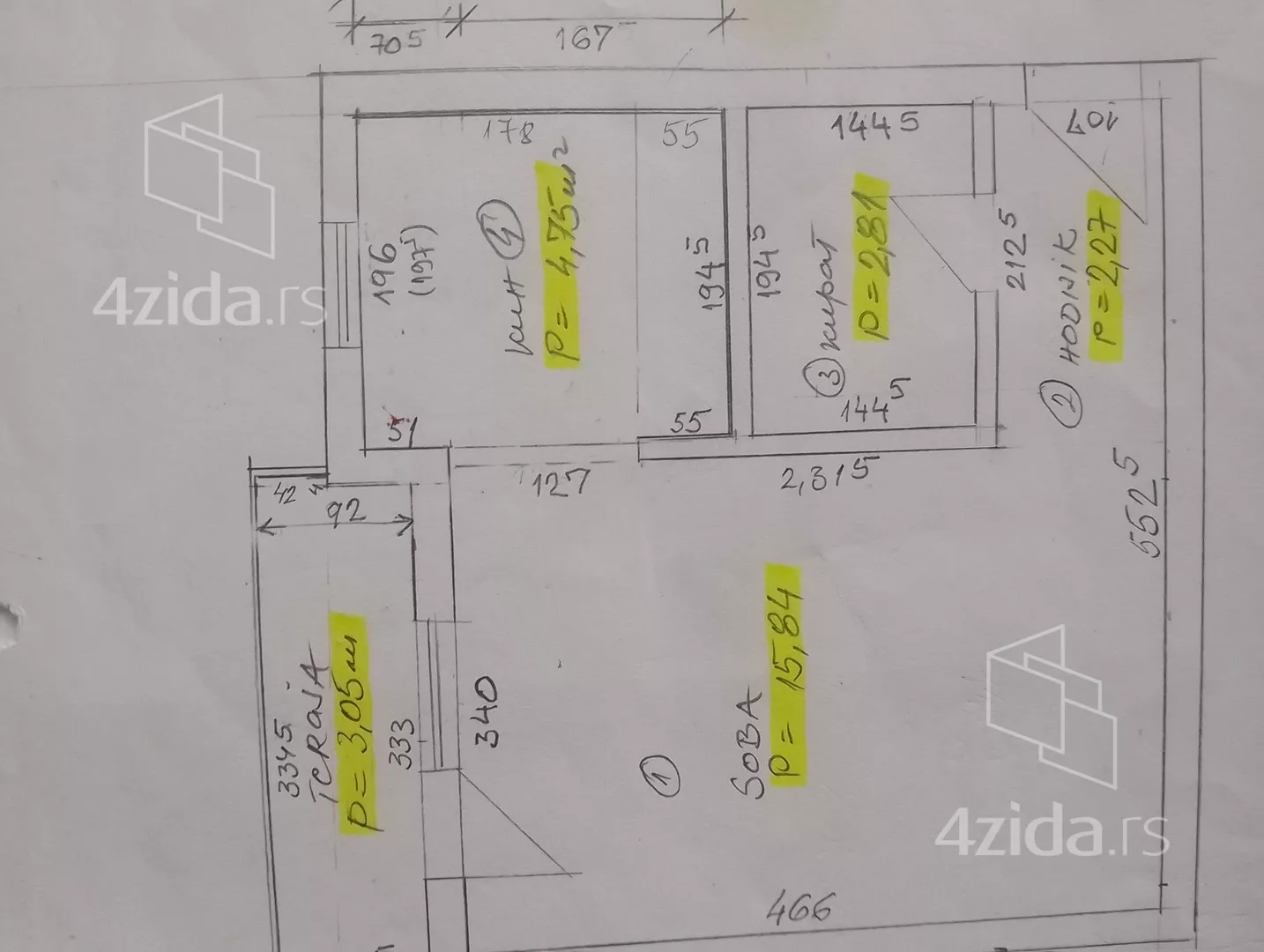 Garsonjera | 4zida