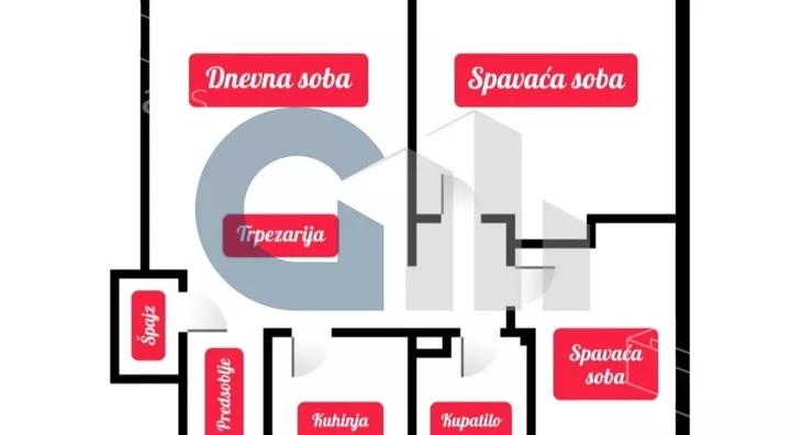 Dvoiposoban stan | 4zida