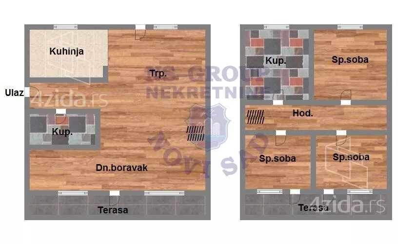 2-etažna kuća | 4zida