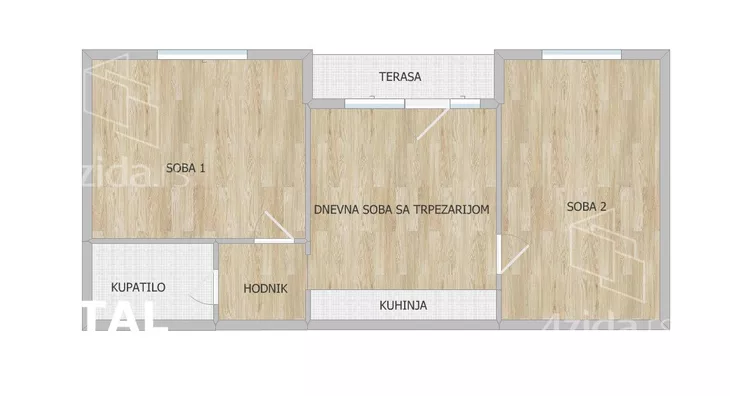 Dvoiposoban stan | 4zida