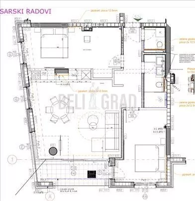 Trosoban stan | 4zida