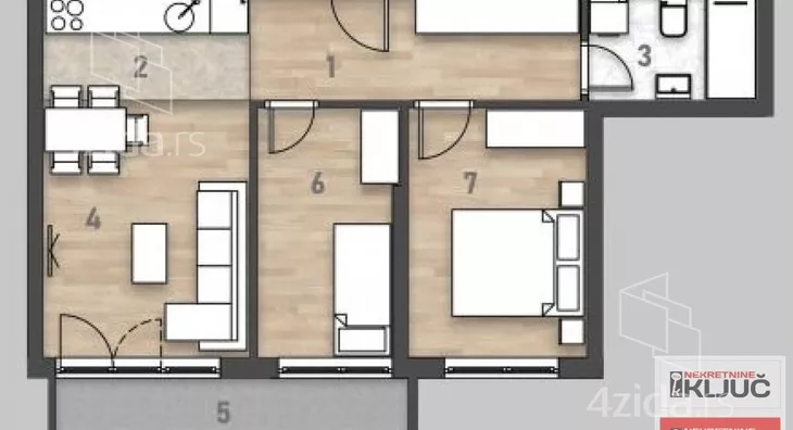 Dvoiposoban stan | 4zida