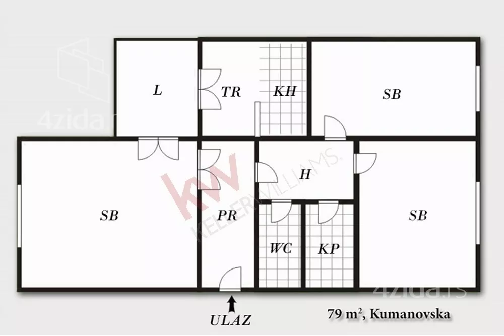 Trosoban stan | 4zida