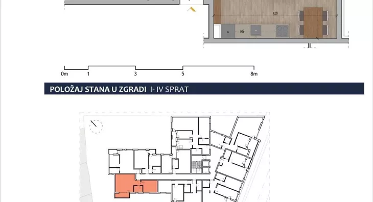Jednoiposoban stan | 4zida