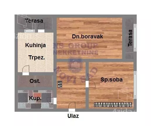 Dvosoban stan | 4zida