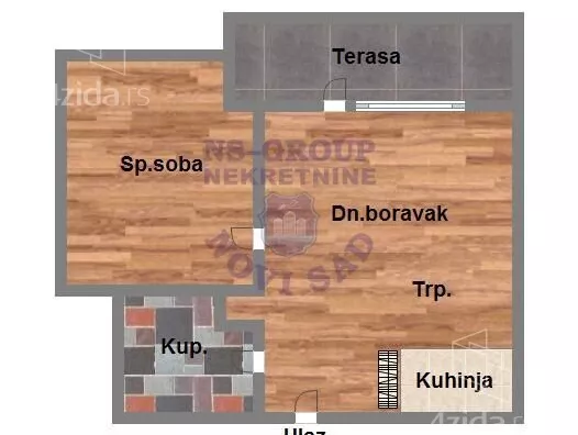 Dvosoban stan | 4zida