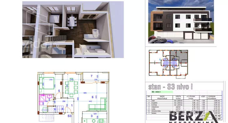 Troiposoban stan | 4zida