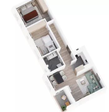 Dvoiposoban stan | 4zida