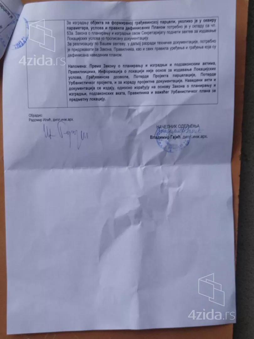 Građevinsko zemljište | 4zida