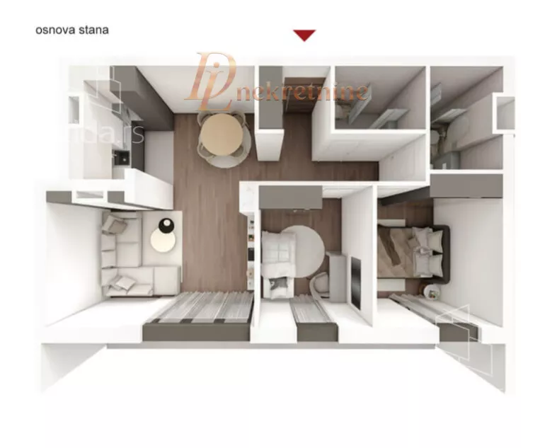 Trosoban stan | 4zida