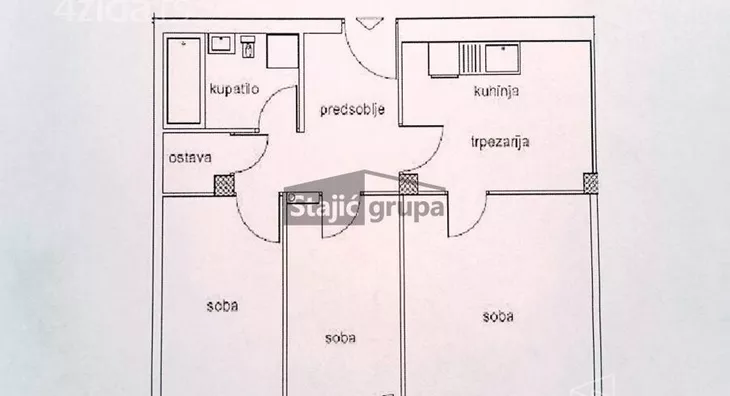 Dvosoban stan | 4zida