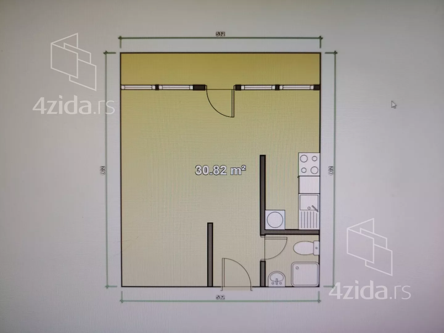 Garsonjera | 4zida