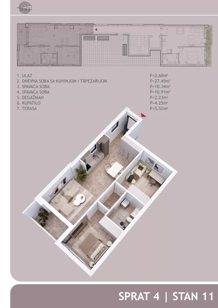 Dvoiposoban stan | 4zida