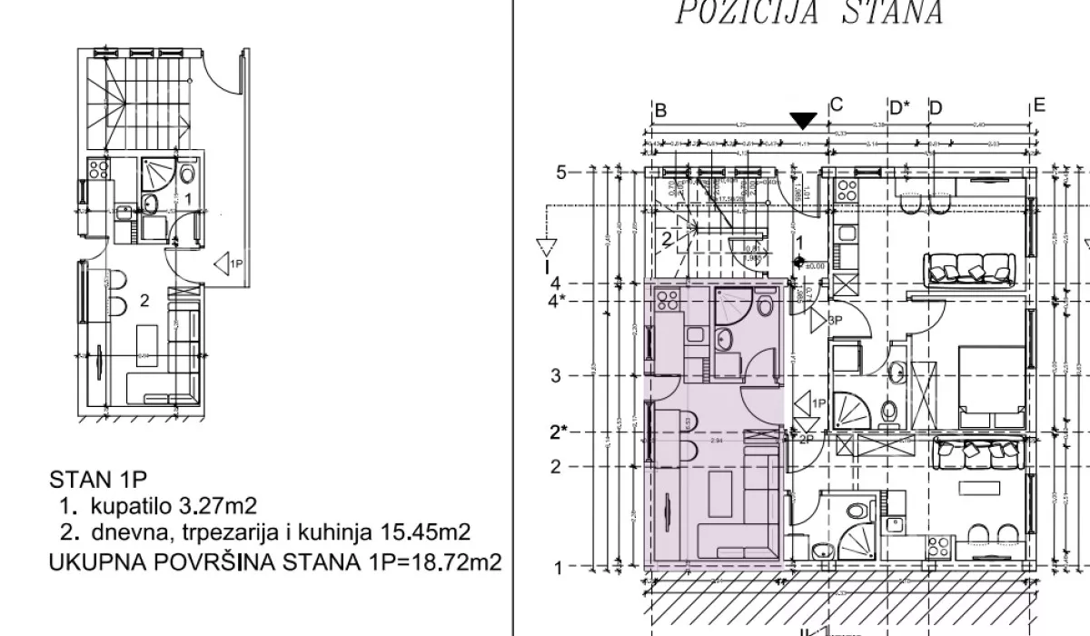 Garsonjera | 4zida