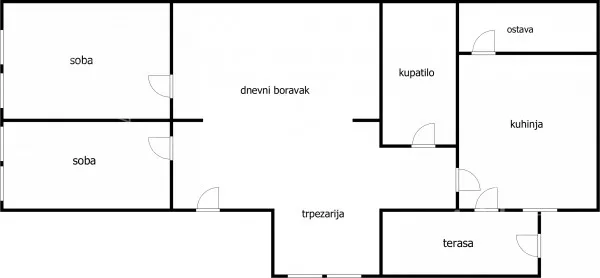 Trosoban stan | 4zida