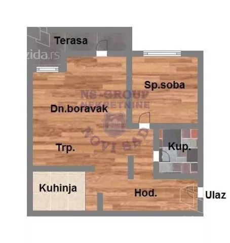 Dvosoban stan | 4zida