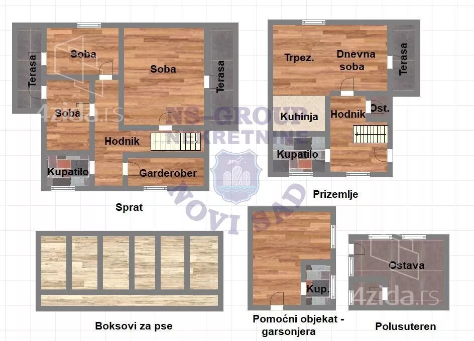 2-etažna kuća | 4zida