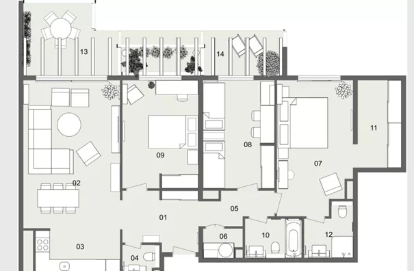 Četvorosoban | 4zida