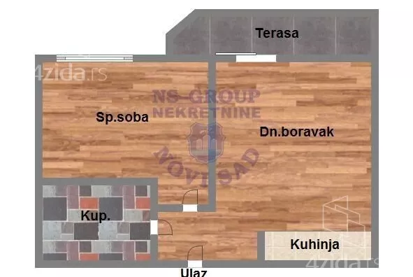 Dvosoban stan | 4zida