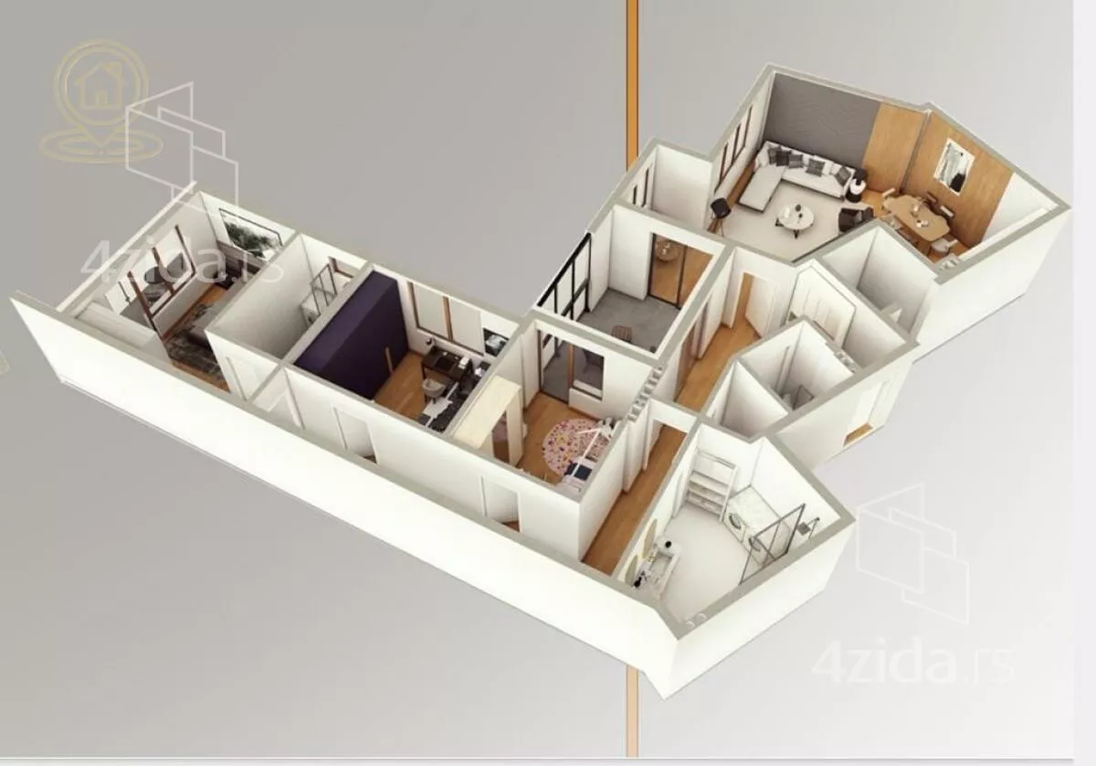 Četvorosoban stan | 4zida