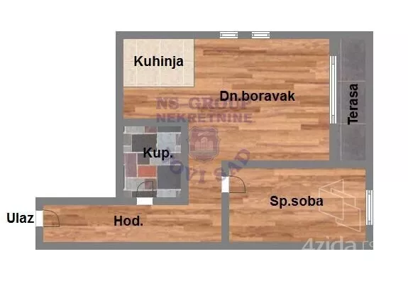 Dvosoban stan | 4zida