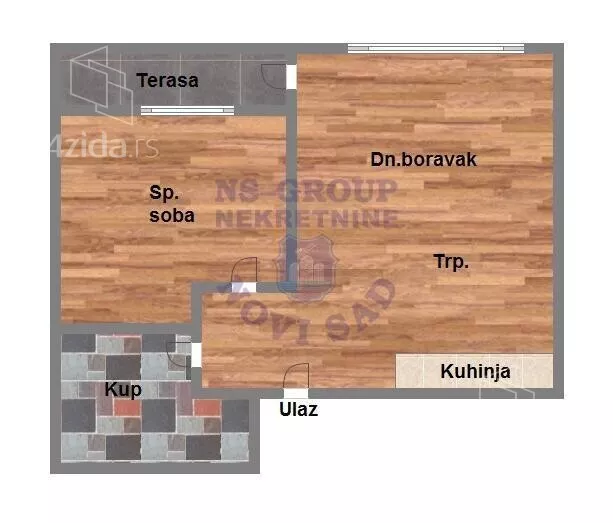 Dvosoban stan | 4zida