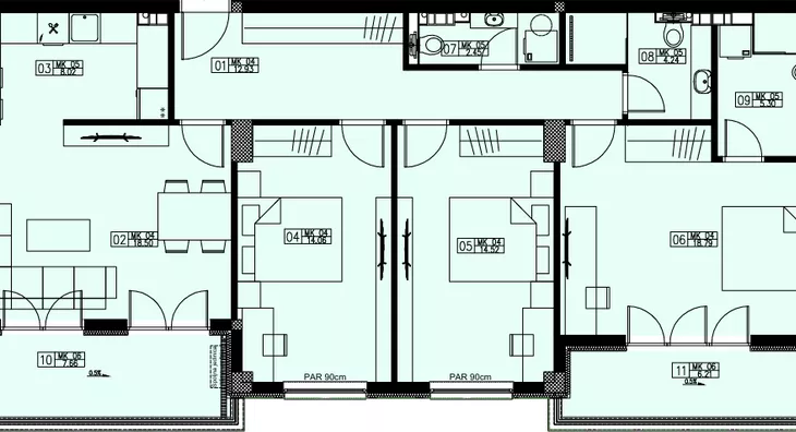 Četvorosoban | 4zida