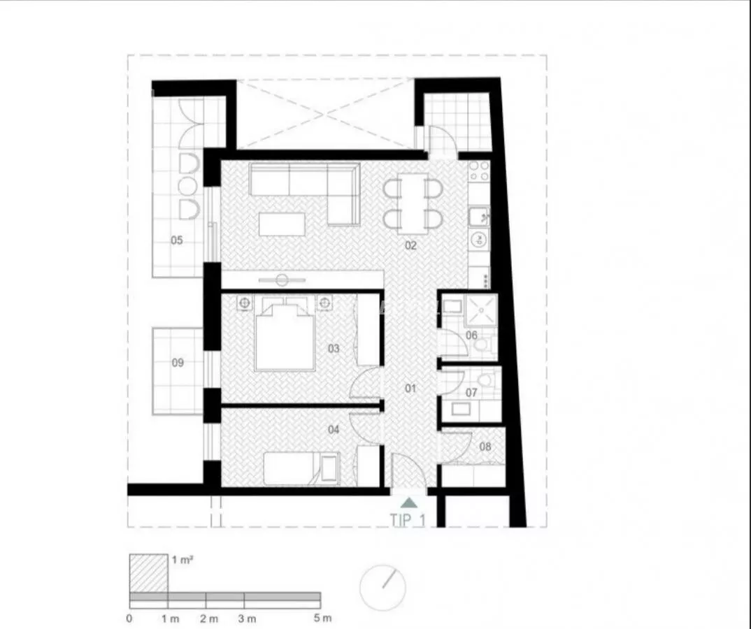 Trosoban stan | 4zida