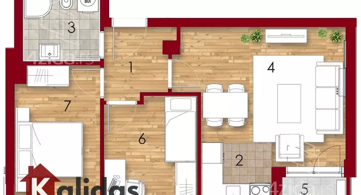 Dvoiposoban stan | 4zida