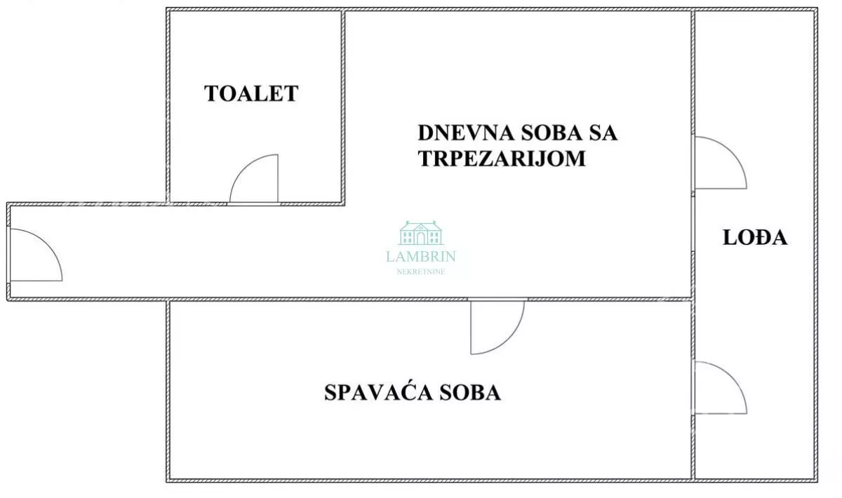 Jednosoban stan | 4zida
