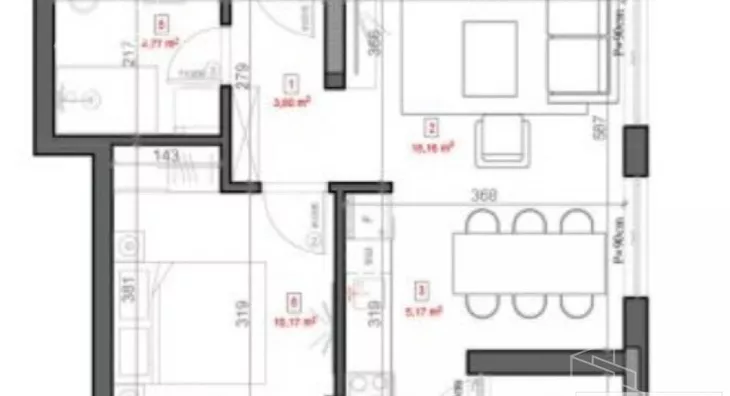 Dvosoban stan | 4zida