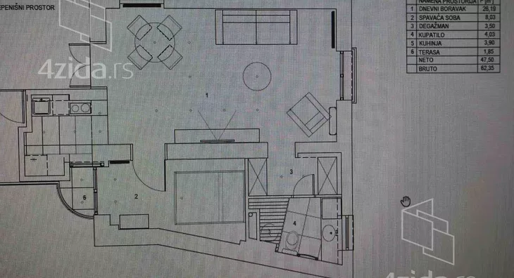 Dvosoban stan | 4zida