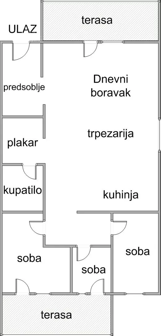 Troiposoban stan | 4zida