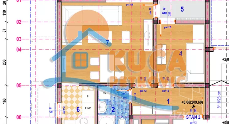 Jednoiposoban stan | 4zida
