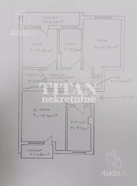 Trosoban stan | 4zida