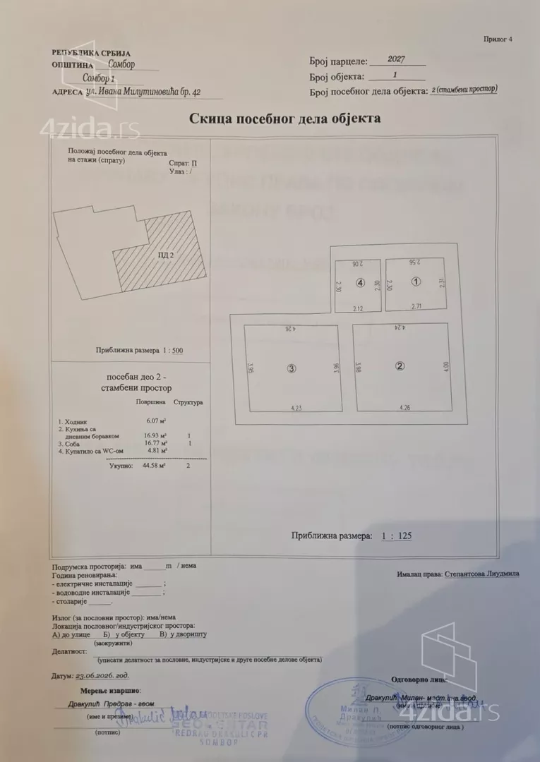 1-etažna kuća | 4zida