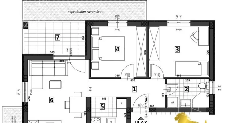 Dvoiposoban stan | 4zida