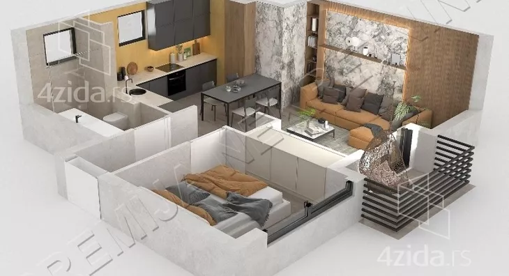 Dvosoban stan | 4zida