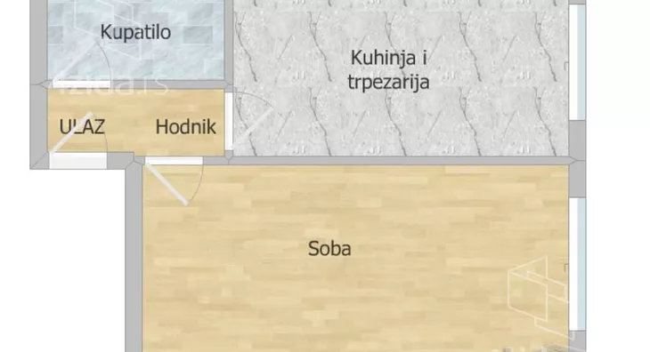 Jednosoban stan | 4zida