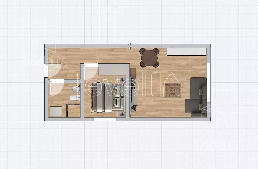 Jednoiposoban stan | 4zida