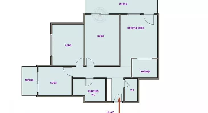 Trosoban stan | 4zida