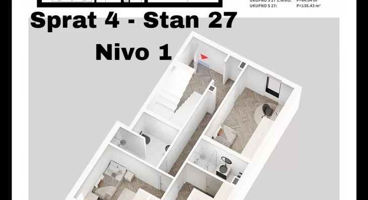 Troiposoban stan | 4zida