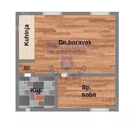 Jednoiposoban stan | 4zida